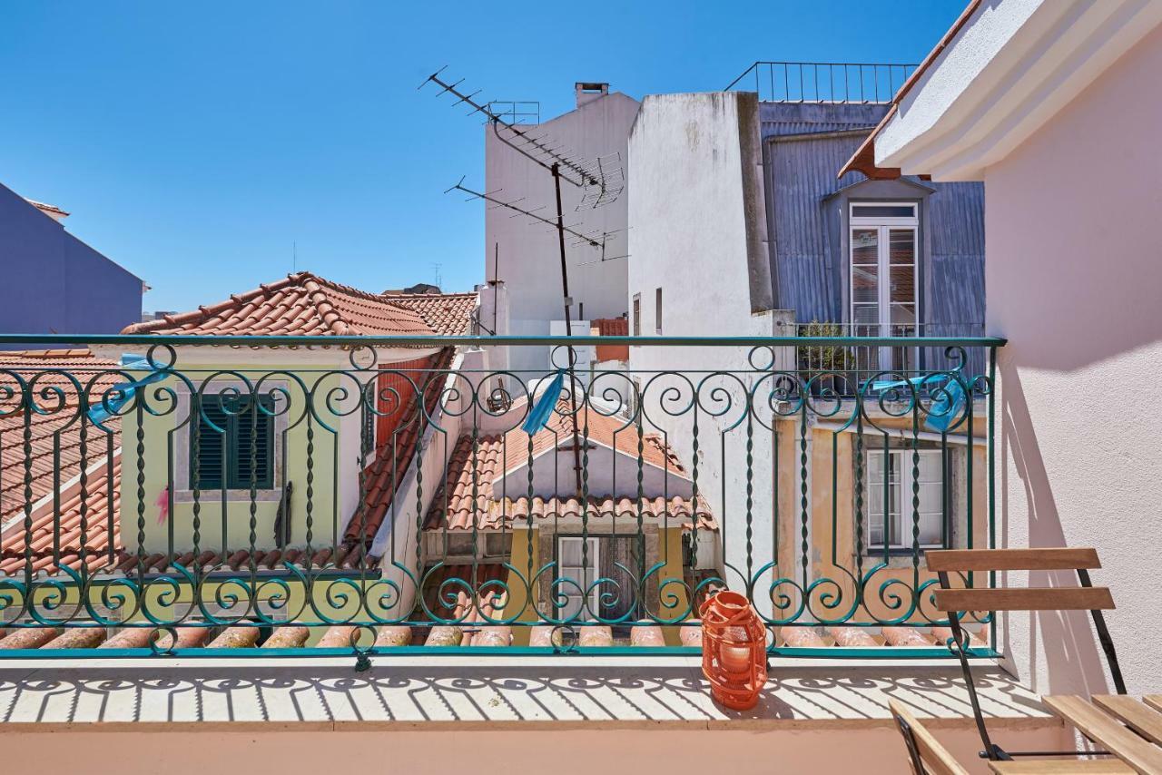 Cozy Apartment In Historic Center With Terrace リスボン エクステリア 写真