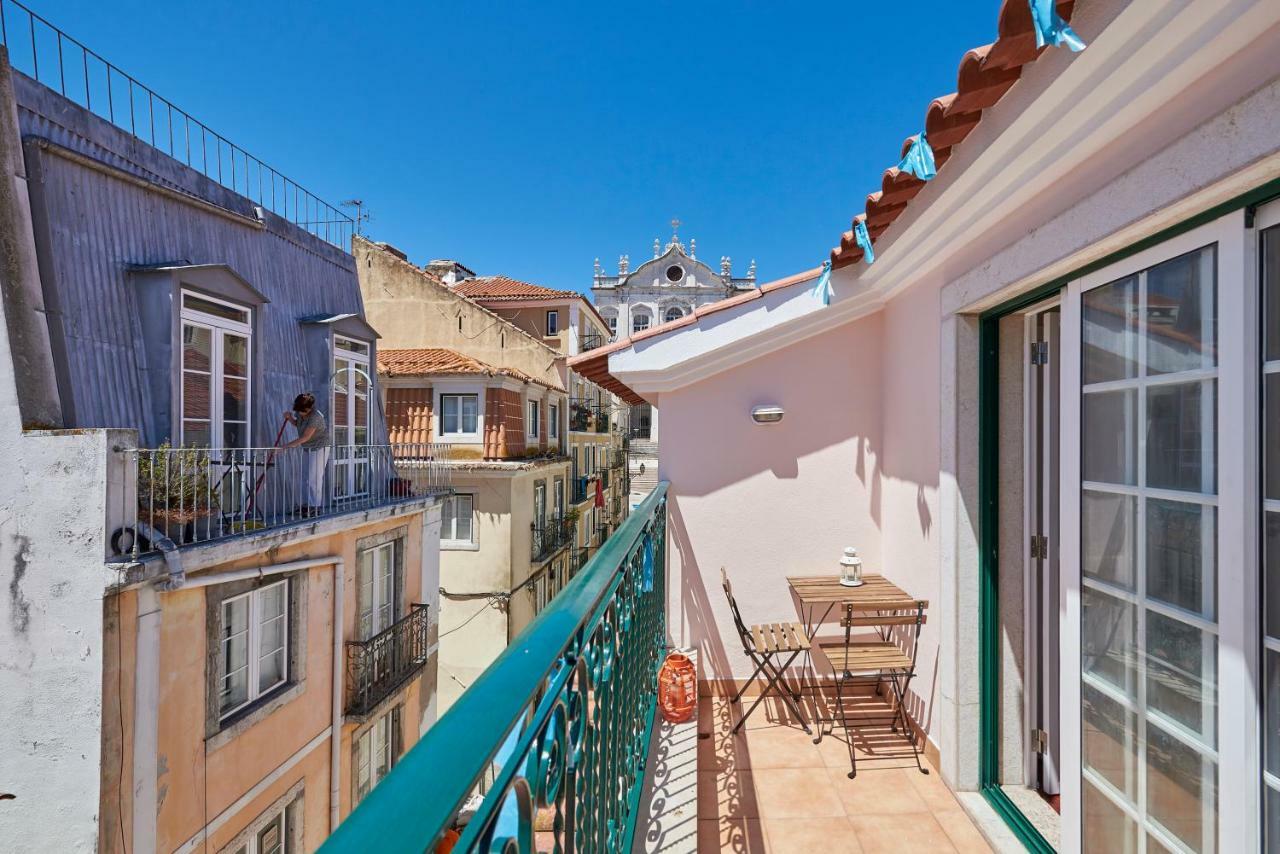 Cozy Apartment In Historic Center With Terrace リスボン エクステリア 写真